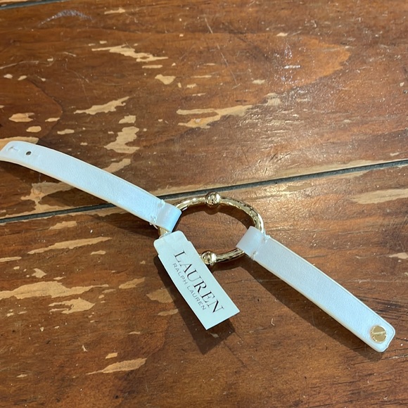 Ralph Lauren white and gold ring bracelet - Picture 8 of 9